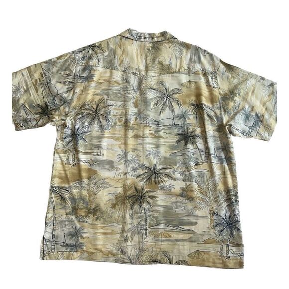 Tommy Bahama Silk Shirt Size L - Picture 1 of 12